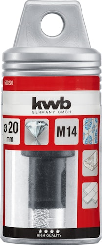 kwb Fliesenbohrer M14, 20mm 500220