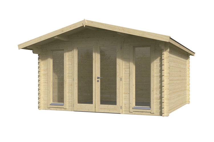 Wolff Finnhaus Gartenhaus Rona 3838 - 44 mm