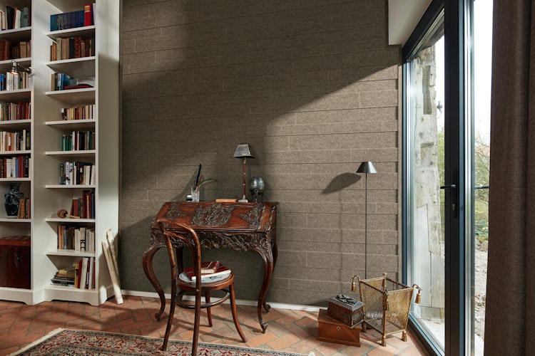 MEISTER Systempaneele MeisterPaneele. style SP 800 Filz / terrabraun 4515 - 840 mm