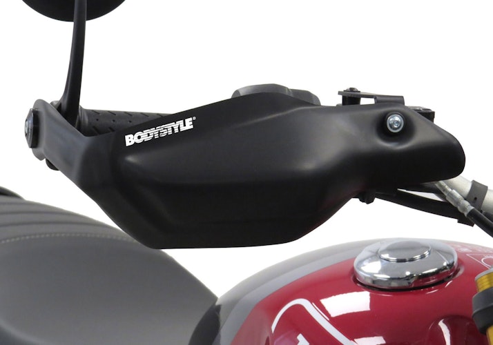 BODYSTYLE Handprotektoren ABS Kunststoff schwarz-matt für TRIUMPH Speed 400 