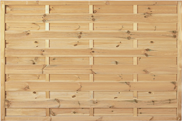 T&J Maxi Massivzaun 180 x 120 cm