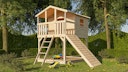 Vorschaubild Akubi Stelzenhaus Benjamin mit Holzrampe