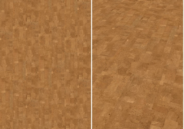 KWG Morena Atlantico natur edelf.NaturalShield Kork-Fertigparkett uniclic 90x30 cm