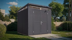 Bertilo Element-Gartenhaus Woodline Pent - 18 mm