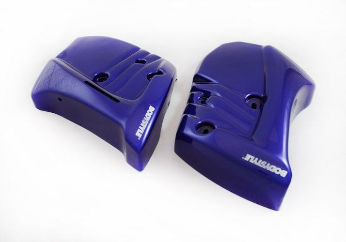BODYSTYLE Sportsline Kühlerseitenverkleidung  ABS Kunststoff blau für YAMAHA MT-10 / SP 
