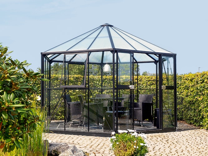 Vitavia Gewächshaus Juno/Hera 9000 inkl. 3 Seitenfenstern - 9,0 m²