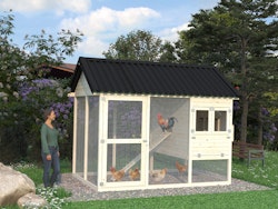 Palmako Hühnerhaus Chick 6,7 m² - 16 mm