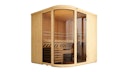 Vorschaubild Weka Element-Designsauna Sara 1 Sparset inkl. Ofen - 68 mm - "Alles dabei"