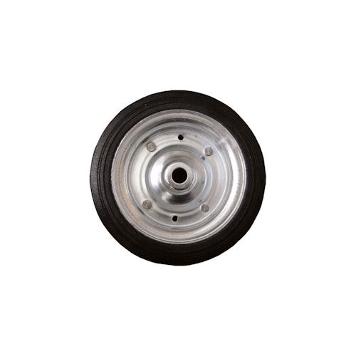 Vollgummirad für Stützrad, 200 x 50 mm, Metallfelge