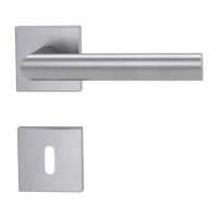 Griffwerk Türgriff OVIDA Quattro Edelstahl matt - Klipptechnik