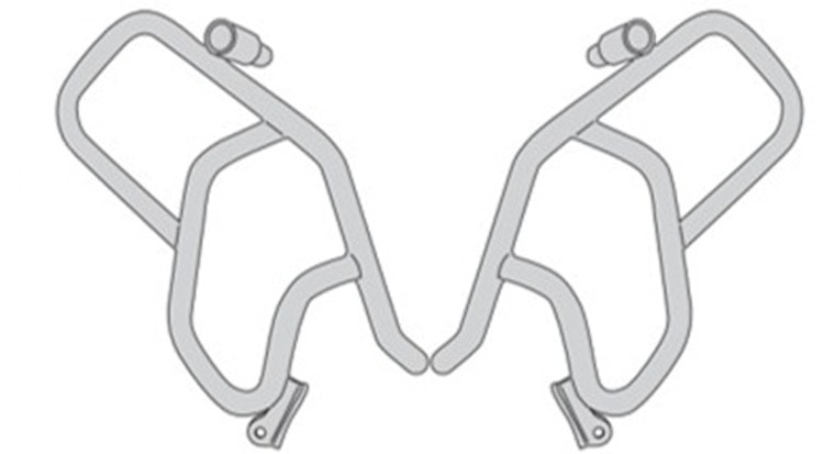 KAPPA Sturzbügel KAWA VERSYS 1000 19-24