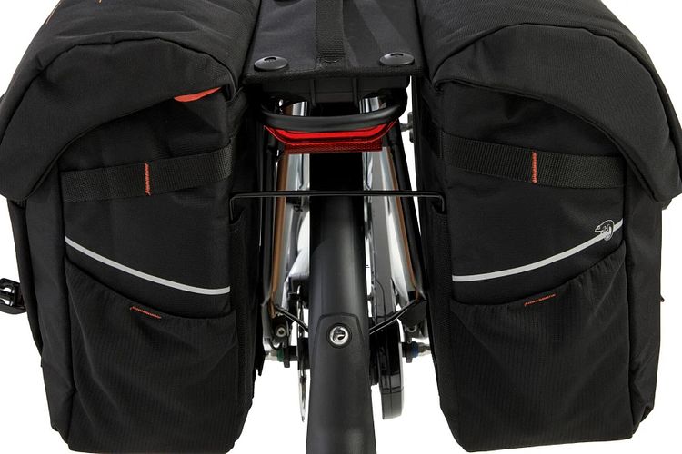 New Looxs Doppeltasche Vigo Double schwarz / orange / orange