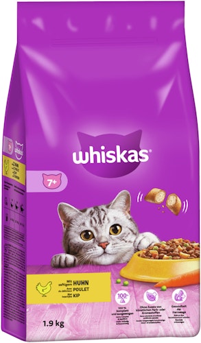 Whiskas Trocken 7+ mit Huhn Katzentrockenfutter