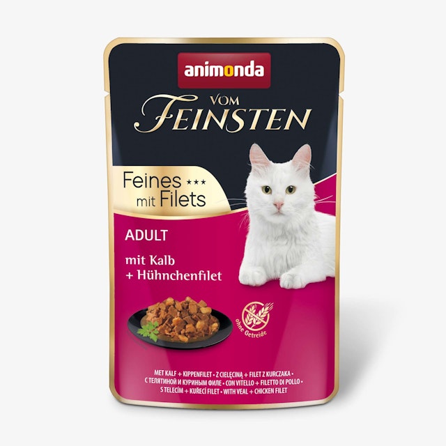 animonda Vom Feinsten Adult Feines mit Filets 85g KatzennassfutterVorschaubild