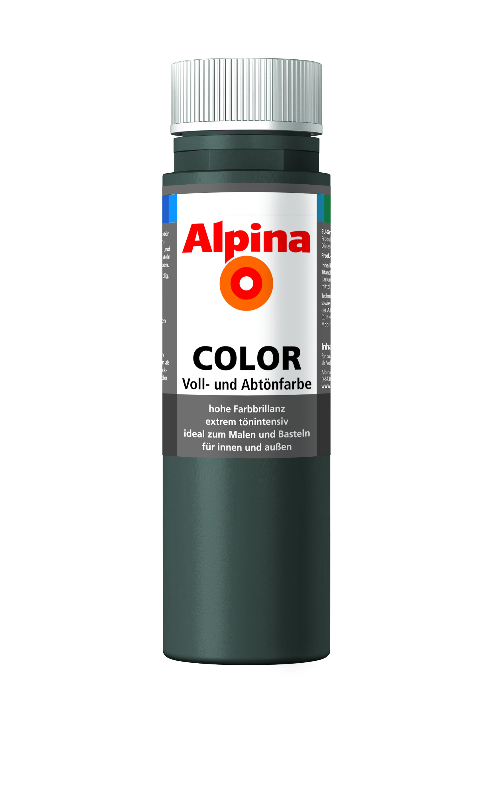 Alpina Color Abtönfarbe "Dark Grey"