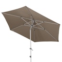 Vorschaubild doppler Mittelmastschirm EXPERT 320 Auto-Tilt, Aluminium Silber / 100 % Polyester 180 g/m²