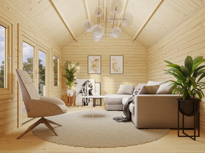 Palmako Gartenhaus Claudia 14,2 m² - 44 mm