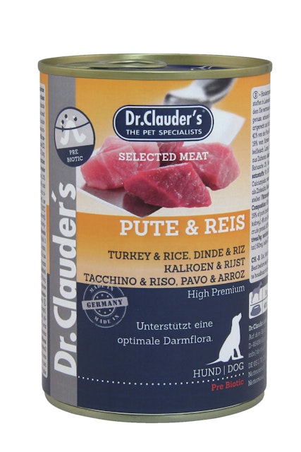 Dr. Clauder's Selected Meat Pre Biotics 400g Dosen HundenassfutterVorschaubild