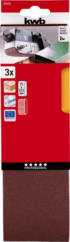 kwb 3Schl-Bänd Kor. 75x533 K150 SB 912515