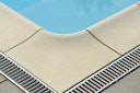 Vorschaubild WESERWABEN® Pool- / Beckenrandsteine gewölbt - Aquitaine Betonweiß