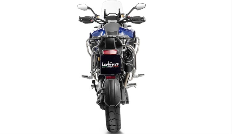 LeoVince SLIP-ON Edelstahl SBK NERO für TRIUMPH TIGER 1200 GT/RALLY