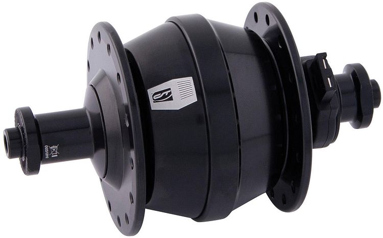 CONTEC Nabendynamo Powerhouse Hub 3 28 Loch schwarz