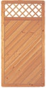 Vorschaubild T&J CLASSICO Sichtschutzzaun Rankgitter Douglasie 900 x 1800 mm