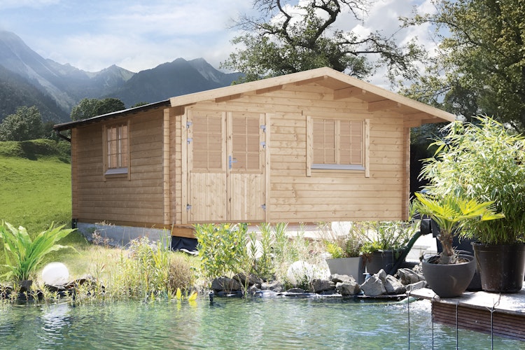 Wolff Finnhaus Gartenhaus Nova 70 XL