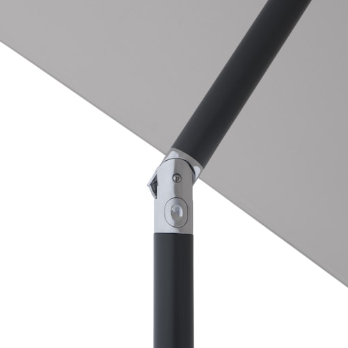 doppler Mittelmastschirm LIFE 250 x 200 Lift, Aluminium Anthrazit / 100 % Polyester 180 g/m²