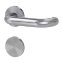 Vorschaubild Griffwerk ALESSIA PROFESSIONAL Schraubtechnik GK4 -Edelstahl matt  Rosettengarnitur -Schraubt. -BL -TS 40-45mm