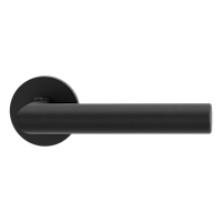 Griffwerk VAYA 128 LUCIA fast2fix Fast2Fix Rosetten rund smart2lock R Graphitschwarz