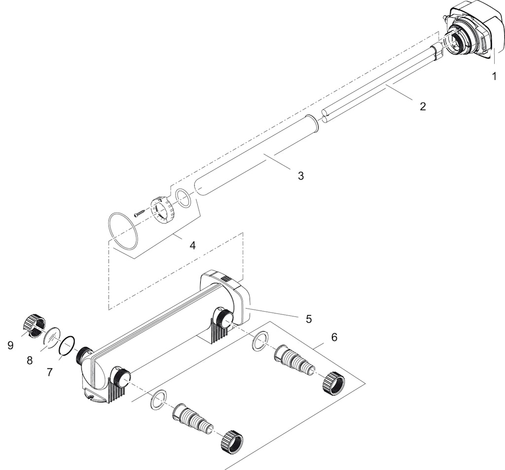 Explosionszeichnung Ersatzteile