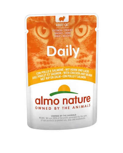 Almo Nature Daily Menu 70g Beutel Katzennassfutter