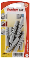 FISCHER Dübel S 10 Nylon 10 mm GK (10 Stück)
