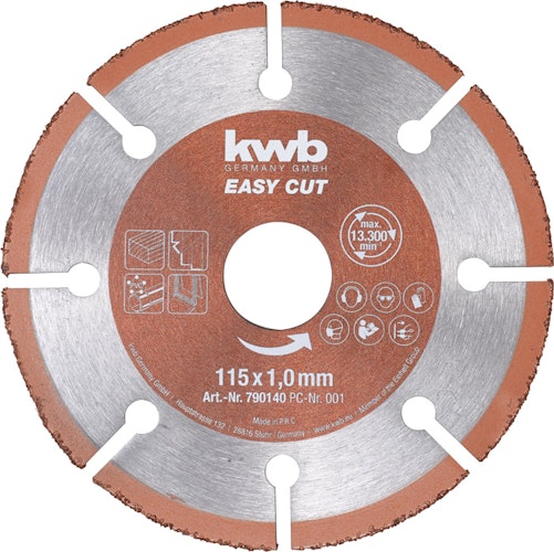 kwb EASY-CUT HM Trennscheibe 115mm 790140