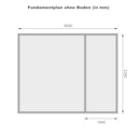 Vorschaubild Karibu Gartenhaus Mühlentrup 3 Zweiraumhaus - 19 mm