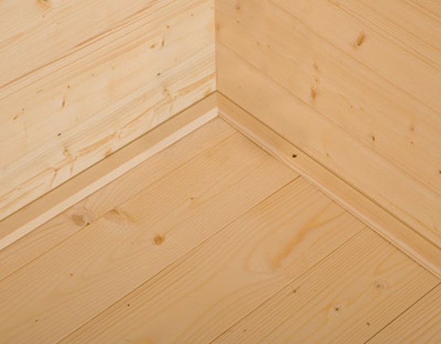 Weka Gartenhaus 253 - 28 mm