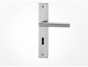 Vorschaubild Griffwerk Türgriff LUCIO Langschild- Edelstahl matt