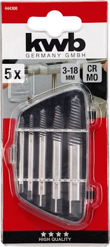 kwb Schr-Ausdreher-Satz CV 5-tlgSB 444300