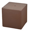 Vorschaubild Heissner Gartenbrunnen-Sockel "Cube", Terracotta (016611-17)