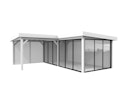 Vorschaubild Palmako Carport/Pavillon Connect Lenna 24,9 m² Set 414 Slide