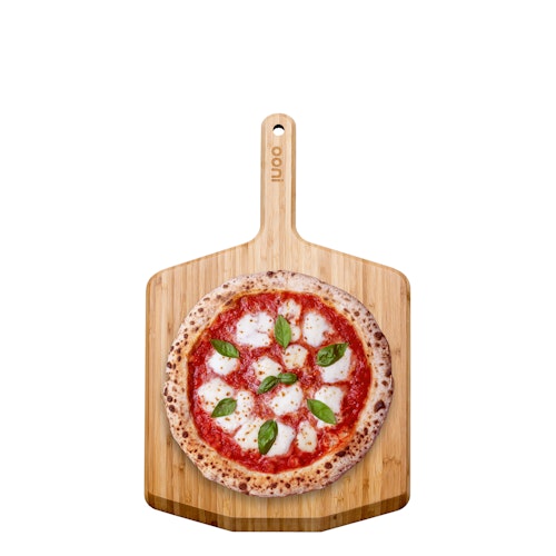 Ooni Pizzaschieber Bambus und Pizzabrett 40 cm