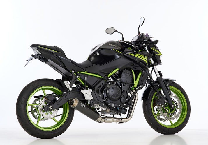 SHARK KOMPLETTANLAGE Carbon  SRC 4 für KAWASAKI Ninja 650,Z650,Z650 RS EURO5+  