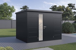 Wolff Finnhaus Metall Gartenhaus Ulrik