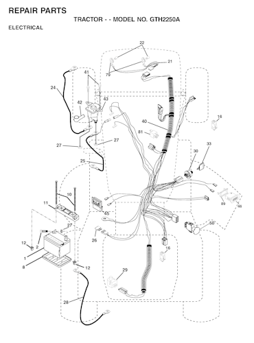 Husqvarna Gartentraktoren GTH2250A, 954567093,  2001-04