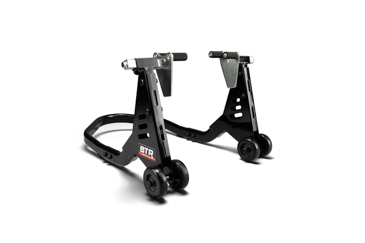 BTR höhenverstellbares Motorrad Montageständer Set