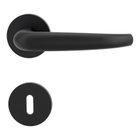 Griffwerk VAYA 194 ALDA fast2fix Fast2Fix GK3 Rosetten rund Buntbart Graphitschwarz