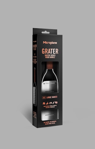 Microplane Große Raspel MASTER Walnussholz