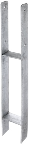 Alberts® H-Pfostenträger 300x60x6mm Gesamtlänge 800mm für verschiedene Pfostenstärken