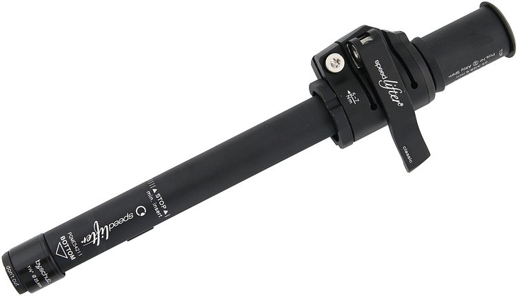 by,schulz Lenkerverstellsystem Speedlifter Classic 1 1/8 Zoll schwarz T15", Auszug 150 mm, Ø 25,4 mm